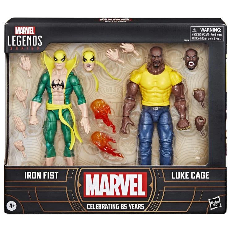 The New Avengers Marvel Legends Iron Fist & Luke Cage Action Figure 2-Pack