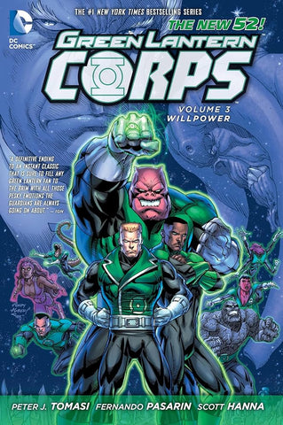 Green Lantern Corps Hardcover Volume 03 Willpower (N52)