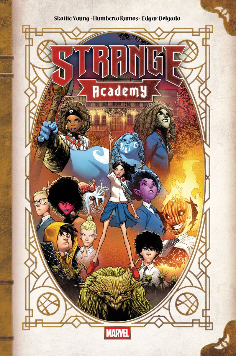 Strange Academy Omnibus Hardcover Humberto Ramos Cover
