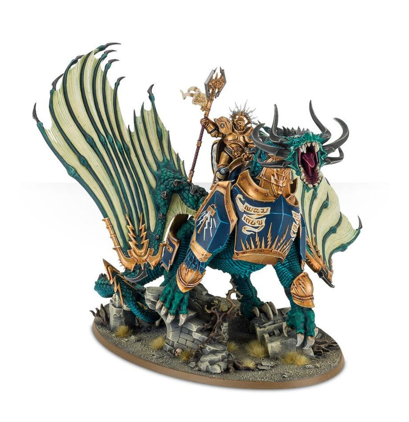 Stormcast Eternals Lord-Celestant on Stardrake / Drakesworn Templar