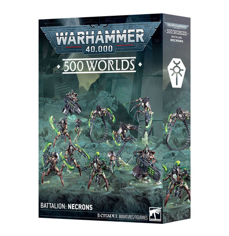 500 Worlds Battalion: Necrons- PREORDER 1/24/26