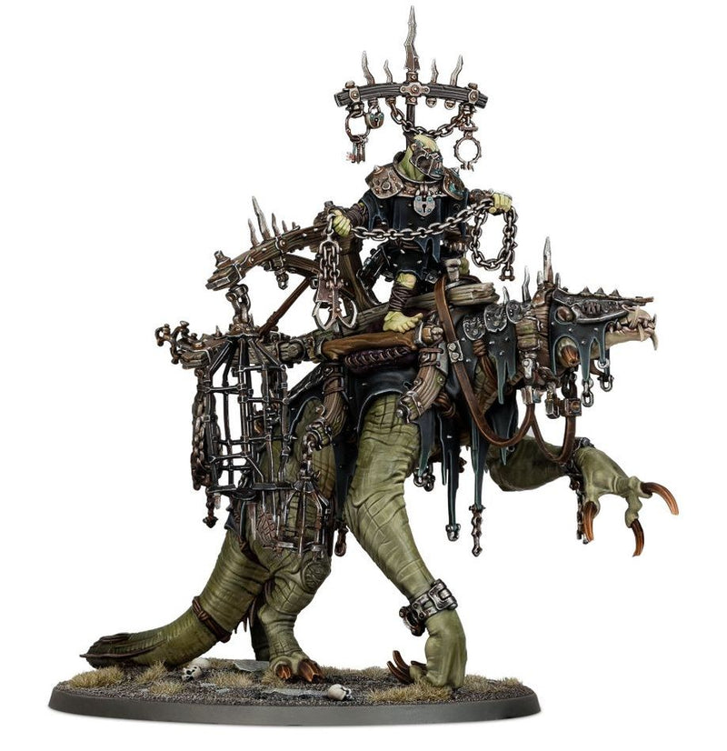 Orruk Warclans: Swampboss Skumdrekk/Snatchaboss on Sludgeraker Beast