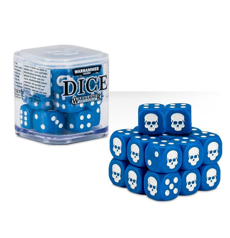 12mm Dice Cube - Blue