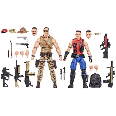 G.I. Joe Classified Series #173 Sgt Slaughter & Felix Mercer Stratton 6-Inch Action Figures 2-Pack