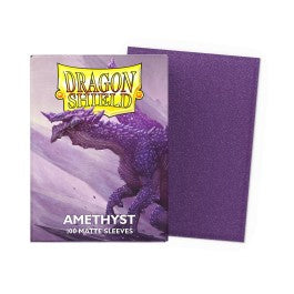 Dragon Shield: Standard 100ct Sleeves - Amethyst (Matte)