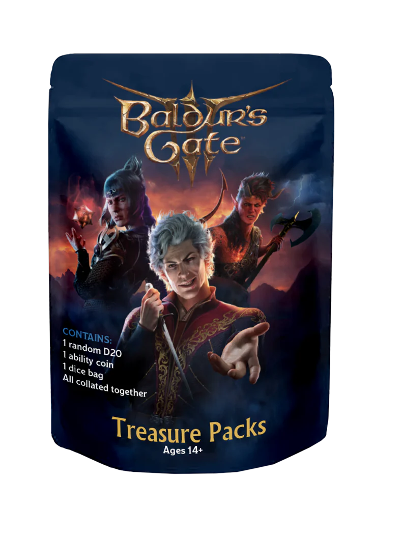 Dungeons and Dragons: Baldur's Gate 3 Treasure Packs Dice Blind Bag