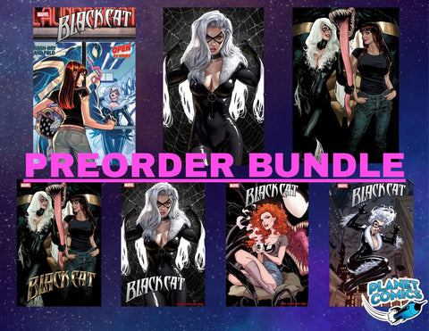 Black Cat #7 All Covers Bundle, 1:25 1:50, 1:100 + Cover A B C D (PREORDER 2/11/26)