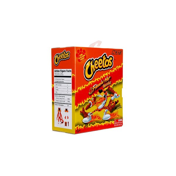 Flamin' Hot Cheetos Chester Cheetah Glow In The Dark Action Figure