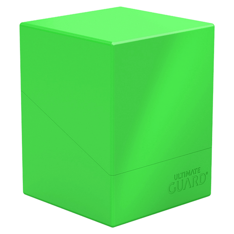 Ultimate Guard: Boulder 100+ Solid Neon Green Deck Box
