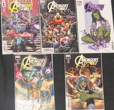 Avengers Assemble (2024) 1-5 FULL SERIES (READ DISCRIPTION)