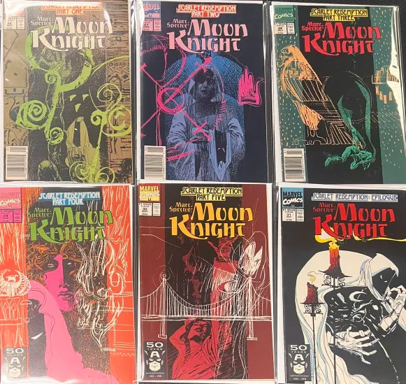 Marc Spector Moon Knight: Scarlet Redemption (Full Series)