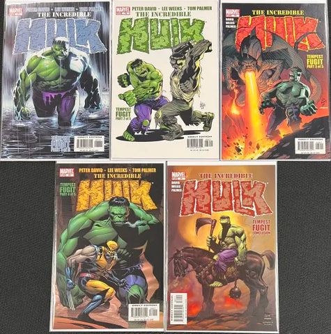 The Incredible Hulk: Tempest Fugit (1999) LOT