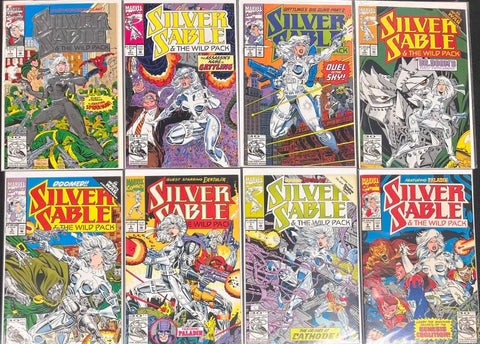 Silver Sable and the Wild Pack LOT