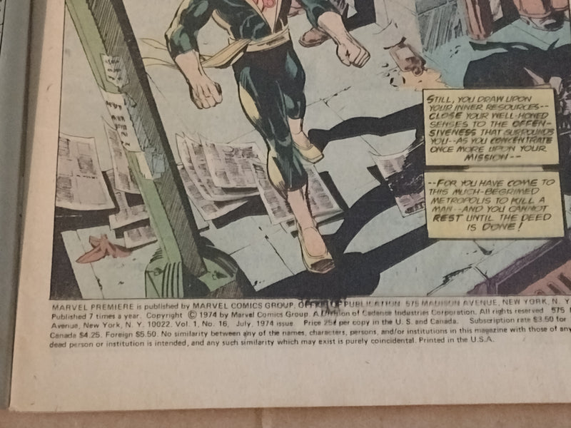 Marvel Premiere