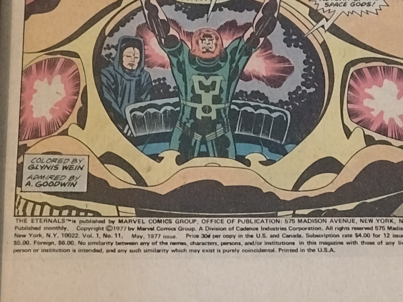 Eternals vol 1 (1976)