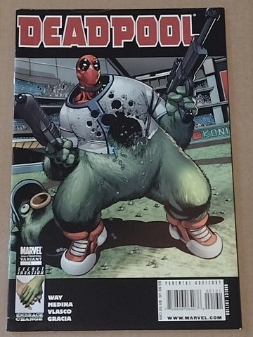 Deadpool vol 4 #1 (2008) Second Printing Variant