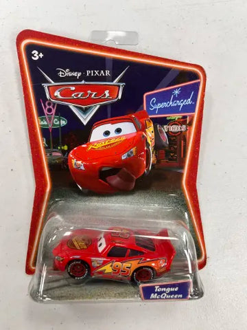 Disney Pixar Cars Supercharged Lightning Tongue McQueen 1:55 NISP