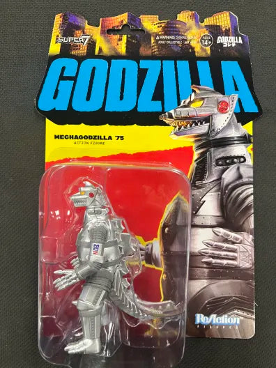 Godzilla Toho Reaction Wv7 Mechagodzilla 1975 3-3/4in Action Figure (Ne