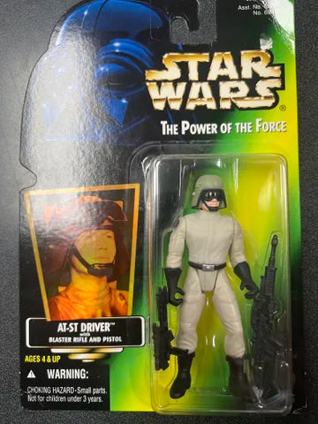 Hasbro Star Wars The Power Of The Force AT-ST Driver