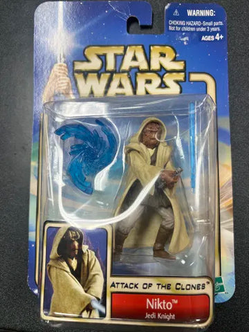 Star Wars Attack of The Clones Figure: Nikto (Jedi Knight)