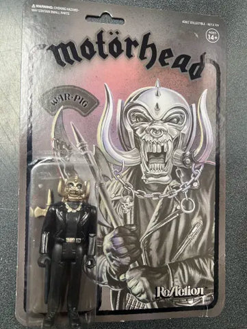 Super7 MOTORHEAD WAR PIG (BLACK / DARK VARIANT ) ReAction ACTION FIGURE