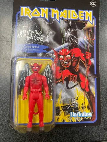 IRON MAIDEN The Number Of The Beast - THE BEAST ReAction Figure Limited Edition