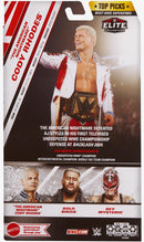 WWE Top Picks 2025 Elite Cody Rhodes Action Figure
