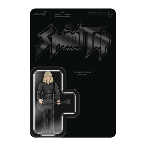 Spinal Tap Reaction Wv2 David St Hubbins None More Black Action Figure