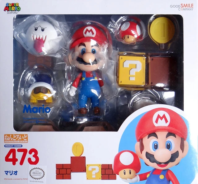 Good Smile Company Super Mario Series Mario (4th-Run) Nendoroid Doll