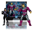 DC Multiverse - Return of Superman - Superman vs Mongul 7" Action Figure and Mega Figure 2-Pack