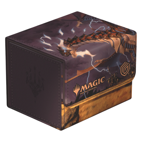 Ultimate Guard Deck Box: MTG Tarkir Dragonstorm "Ghostfire - Neriv, Heart of the Storm" - Sidewinder 100+ Xenoskin