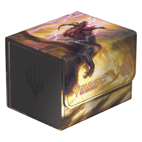 Ultimate Guard Deck Box: MTG Tarkir Dragonstorm "Ghostfire - Stormscale Scion" - Sidewinder 100+ Xenoskin
