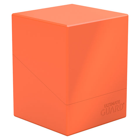 Ultimate Guard: Boulder 100+ Solid Neon Orange Deck Box