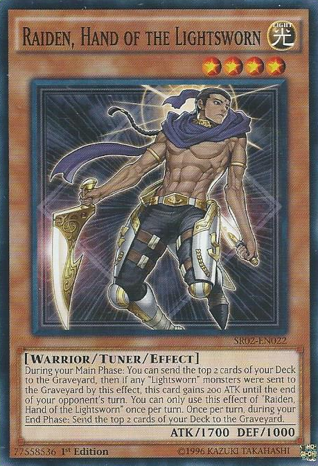 Raiden, Hand of the Lightsworn [SR02-EN022] Common