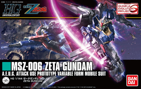 Bandai HG 1/144 Zeta Gundam