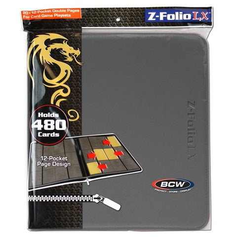 Binder: 12pkt: Zipper Folio: LX GY