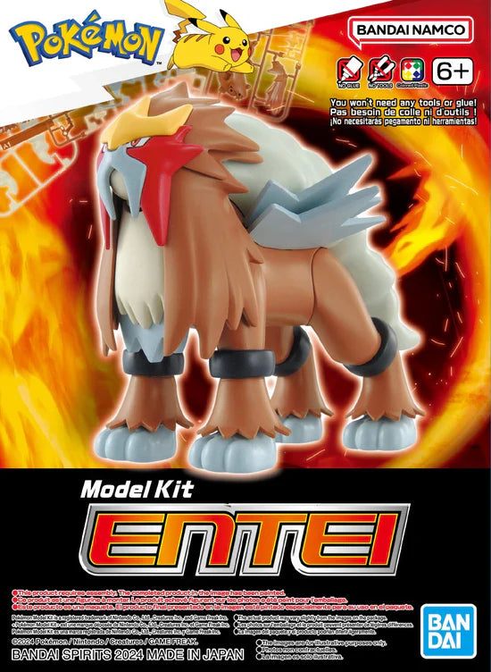 Bandai Pokémon Model Kit Entei