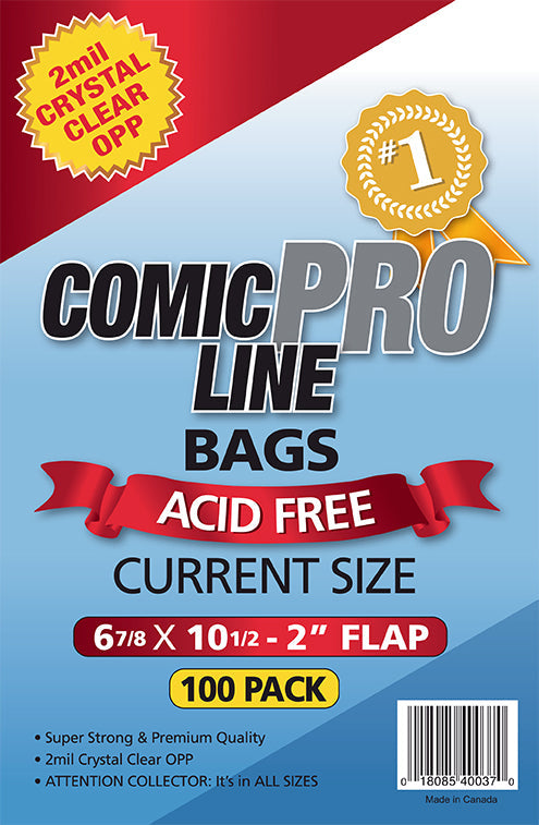 Current Size Comic Bags OPP