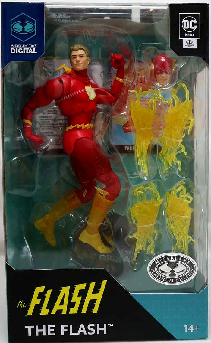 The Flash (Speed Force) with McFarlane Toys Digital Collectible (Platinum Edition)