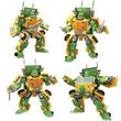 Transformers Teenage Mutant Ninja Turtles 7 Inch Action Figure Deluxe Class - Toy Party Wallop