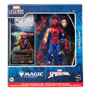 Spider-Man Marvel Legends Magic: The Gathering Battle-Damaged Spider-Man 6-Inch Action Figure and Card