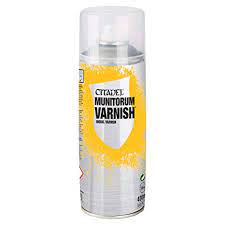 Spray: Munitorum Varnish Item Code 62-03