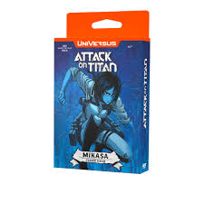 Attack on Titan: Clash Deck: Mikasa UniVersus CCG