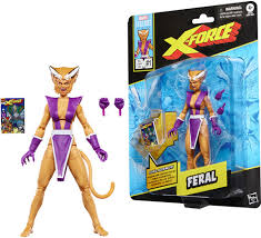 X-Men X-Force Marvel Legends Series Feral 6-Inch Action Figure