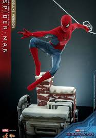 SPIDER-MAN (NEW RED AND BLUE SUIT) HOT TOYS 1/6 SCALE FIGURE (Deluxe Edition)