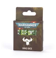 Warhammer 40,000 Orks Dice