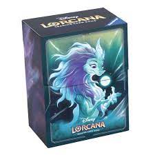 Disney Lorcana Trading Card Game Rise of the Floodborn Raya and the Last Dragon Sisu Deck Box