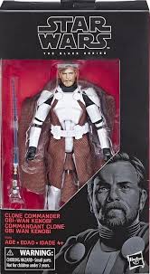 Star Wars The Black Series Clone Commander Obi-Wan Kenobi 6-inch Action Figure