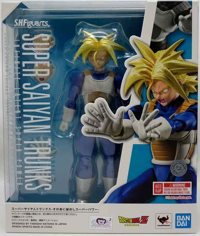 Dragon Ball Z Super Saiyan Trunks Infinite Latent Super Power S.H.Figuarts Action Figure