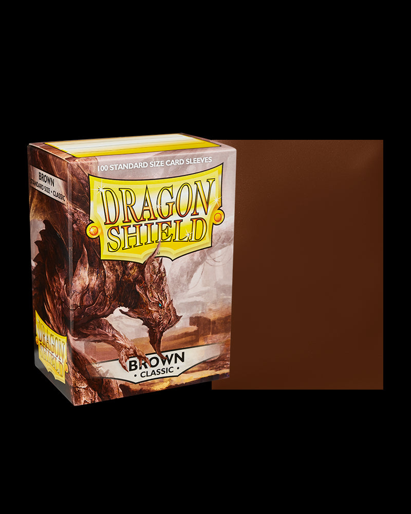 Dragon Shield 100ct Box Deck Protector Classic Brown